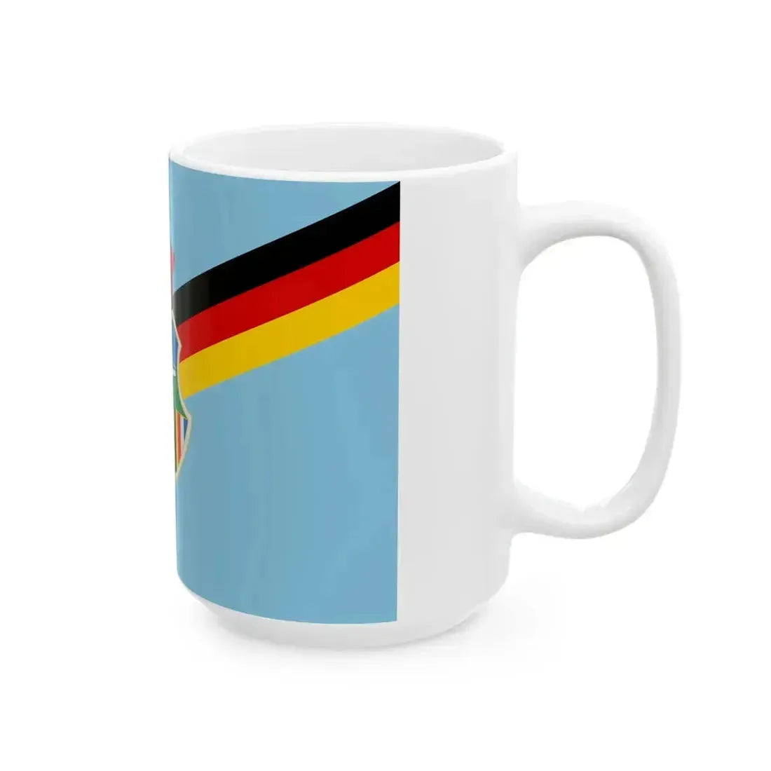Bandera de Villa Alemana (Chile) White Coffee Mug - Go Mug Yourself