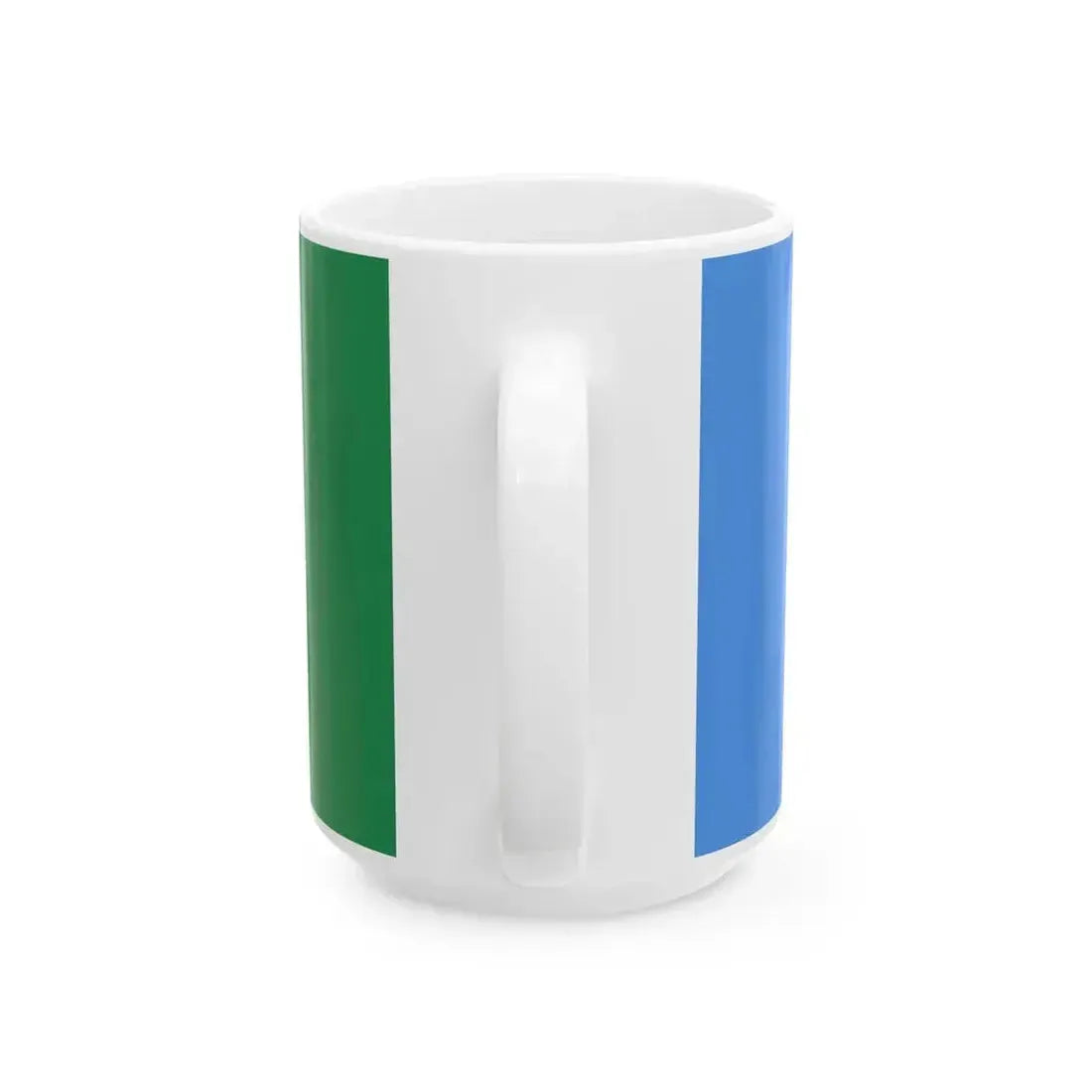 Bandera de Wanda Misiones (Argentina) White Coffee Mug - Go Mug Yourself