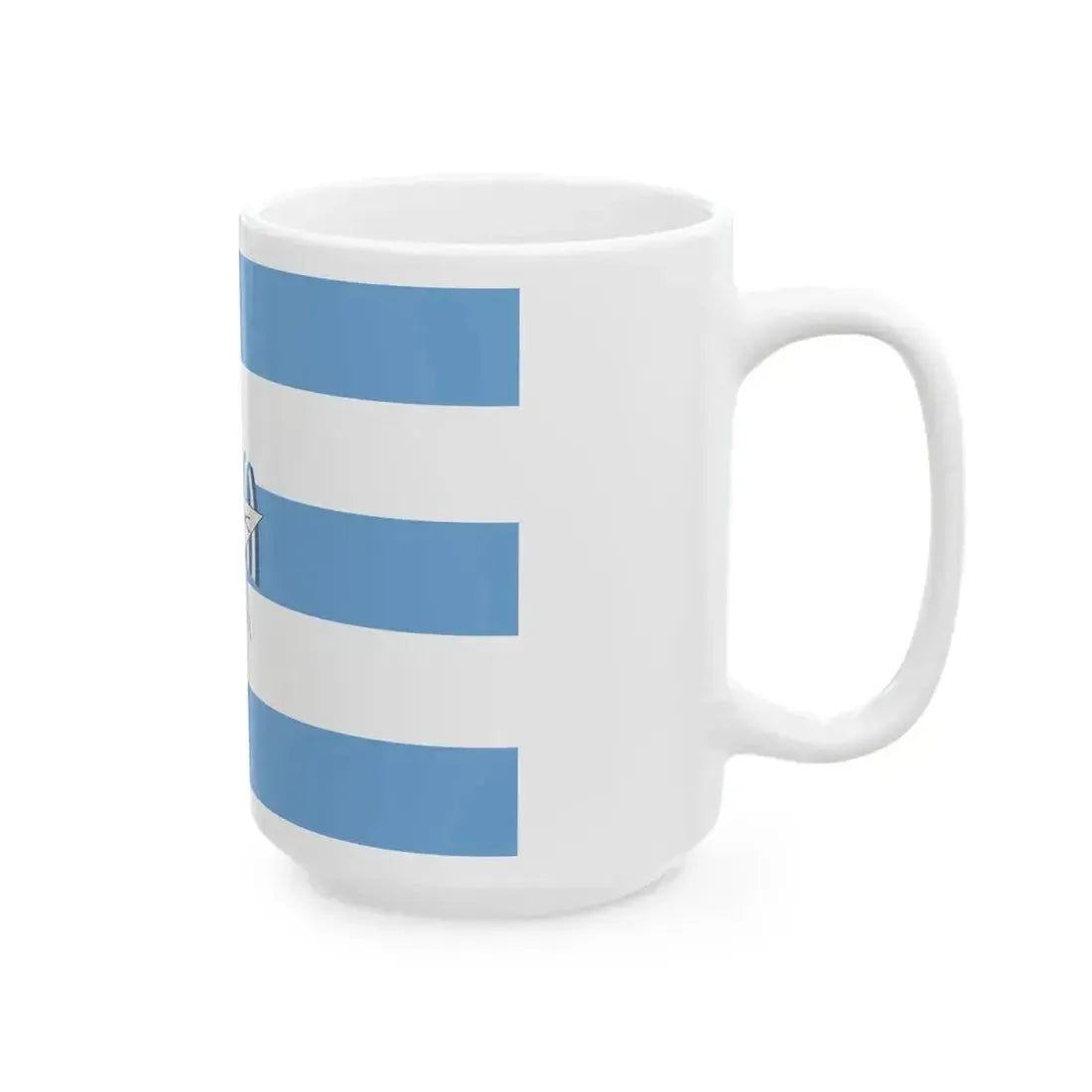 Bandera de Yaguachi (Ecuador) White Coffee Mug - Go Mug Yourself