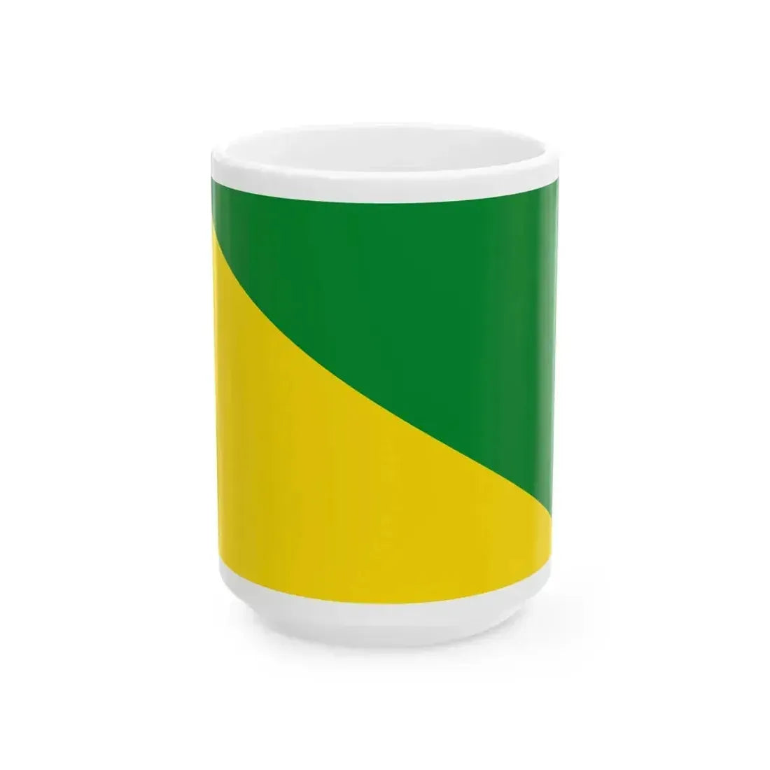 Bandera de Zamora Ecuador (Ecuador) White Coffee Mug 15oz - Go Mug Yourself