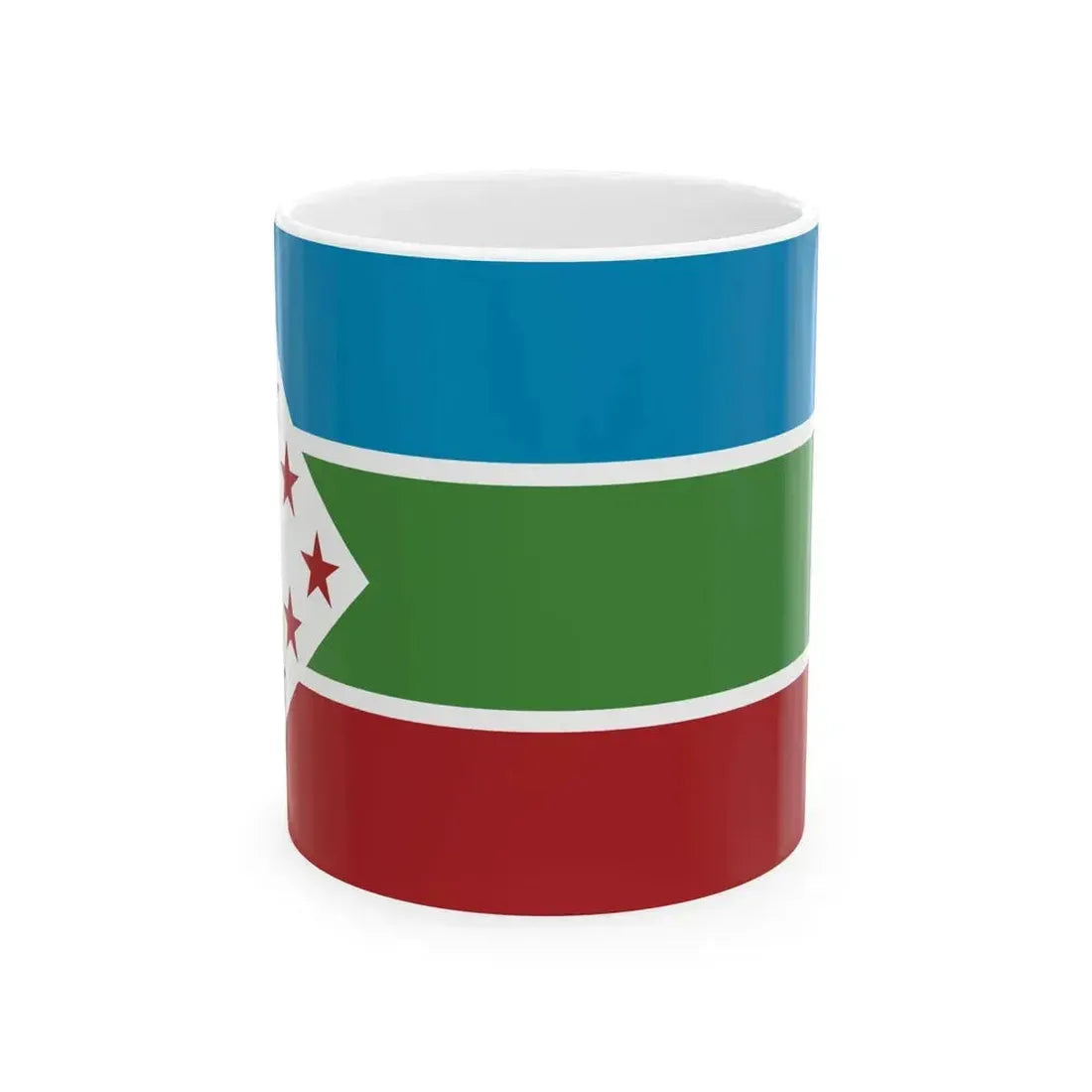 Bandera de Zarcero Costa Rica (Costa Rica) White Coffee Mug 11oz - Go Mug Yourself