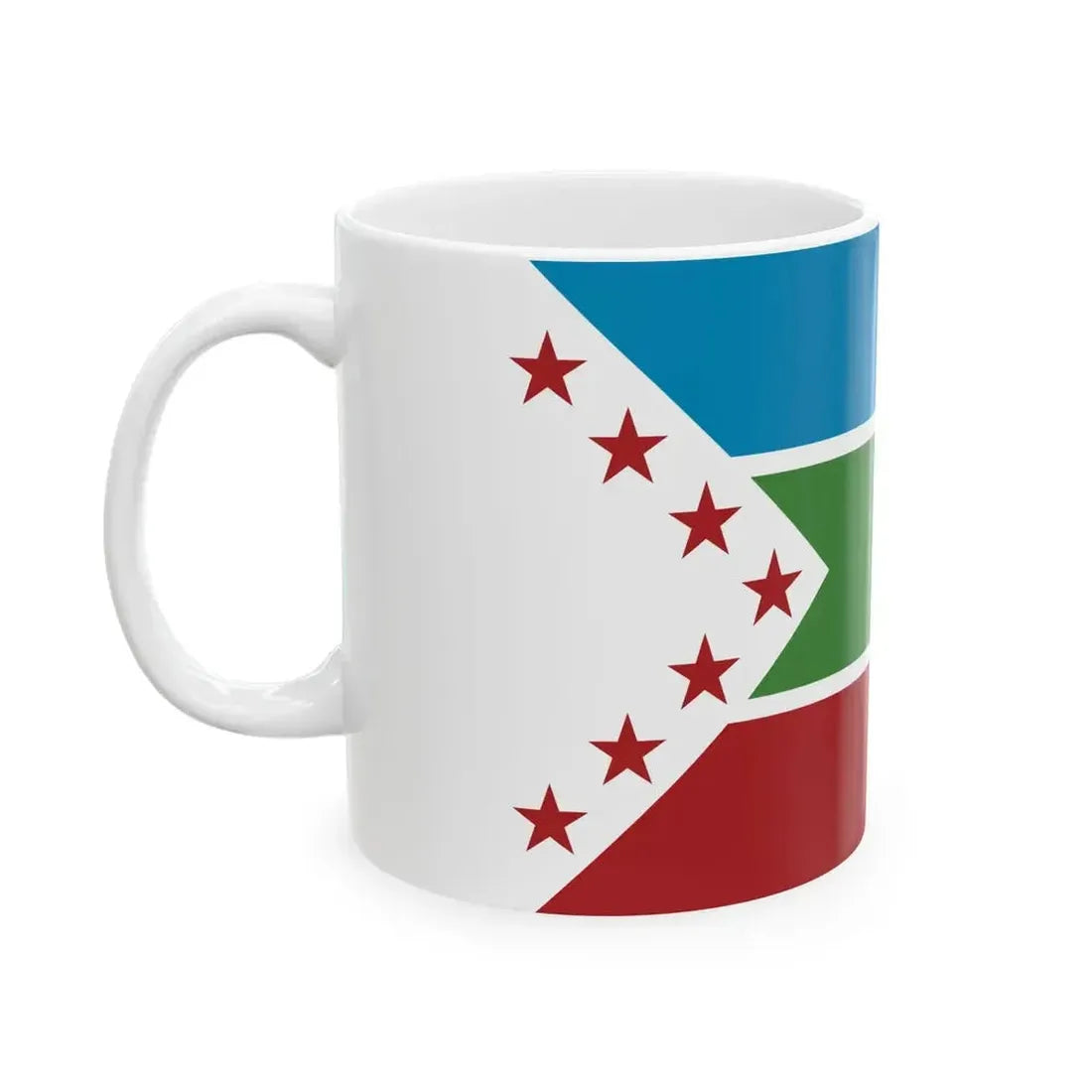 Bandera de Zarcero Costa Rica (Costa Rica) White Coffee Mug - Go Mug Yourself