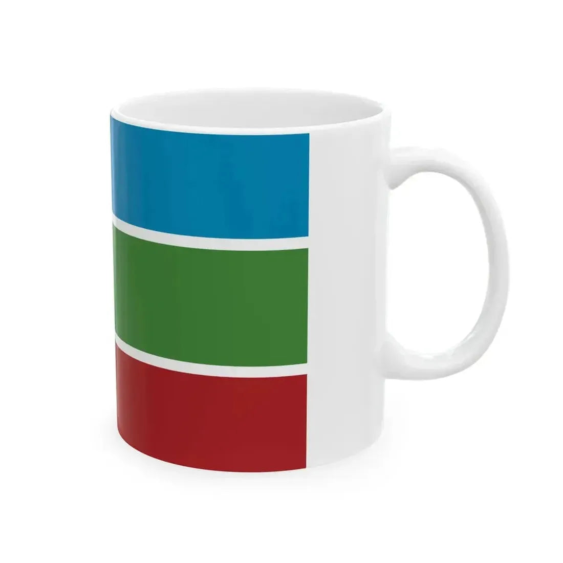 Bandera de Zarcero Costa Rica (Costa Rica) White Coffee Mug - Go Mug Yourself