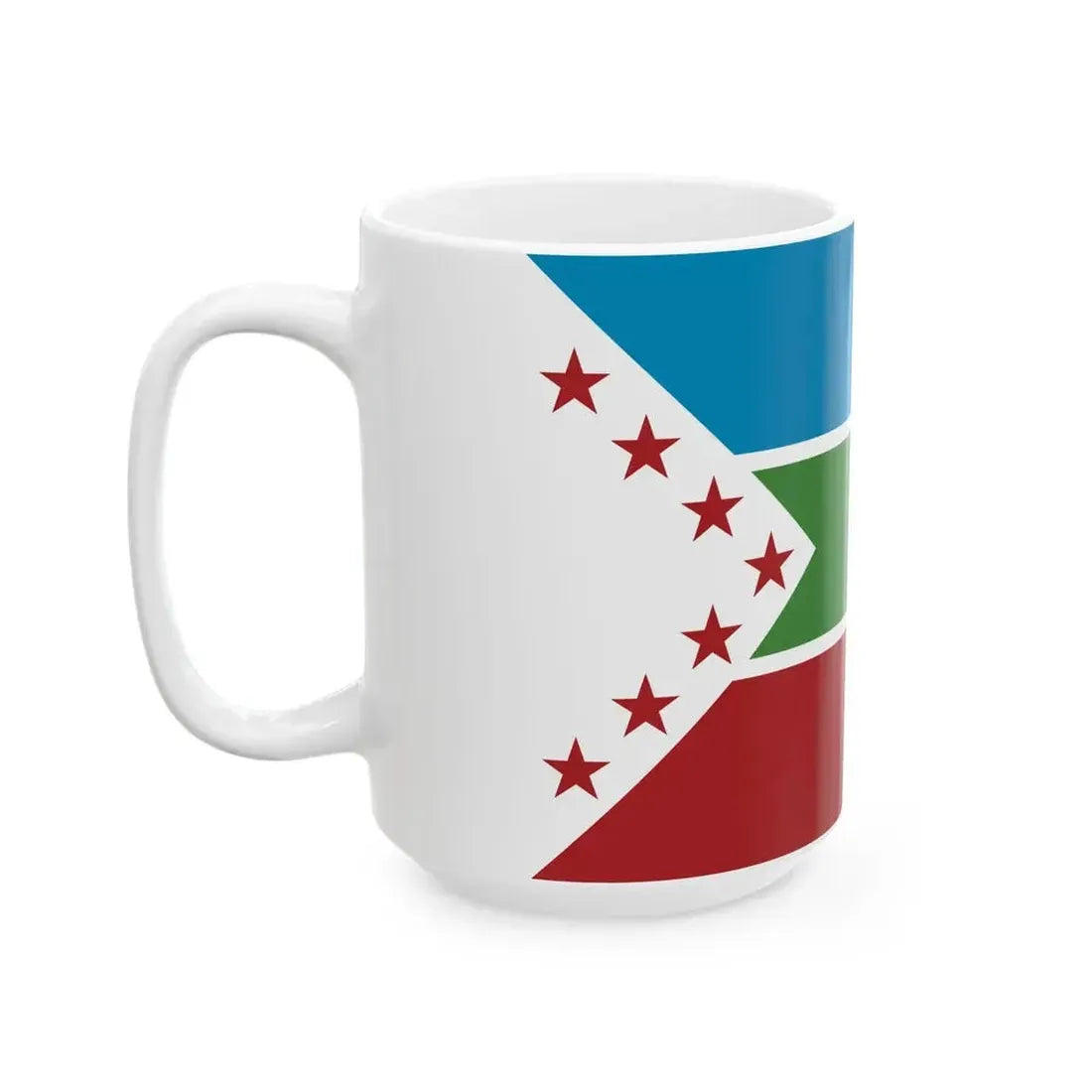 Bandera de Zarcero Costa Rica (Costa Rica) White Coffee Mug - Go Mug Yourself