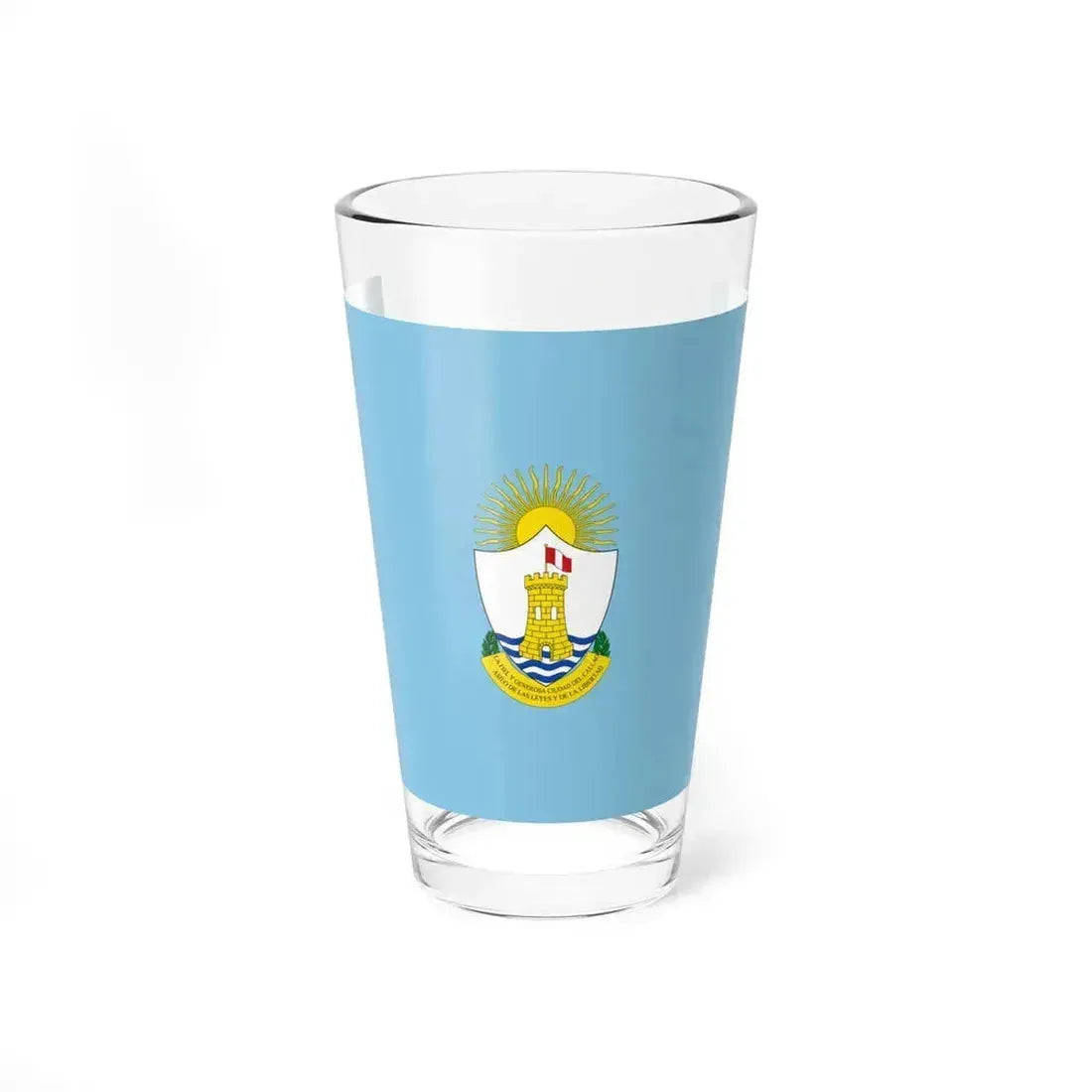 Bandera del Callao (Peru) Pint Glass 16oz 16oz - Go Mug Yourself