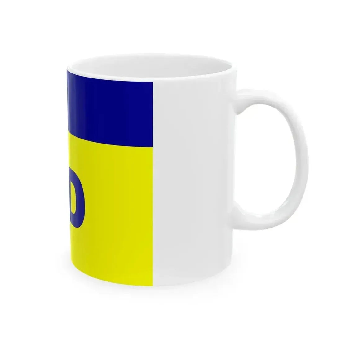 Bandera del CD (El Salvador) White Coffee Mug - Go Mug Yourself