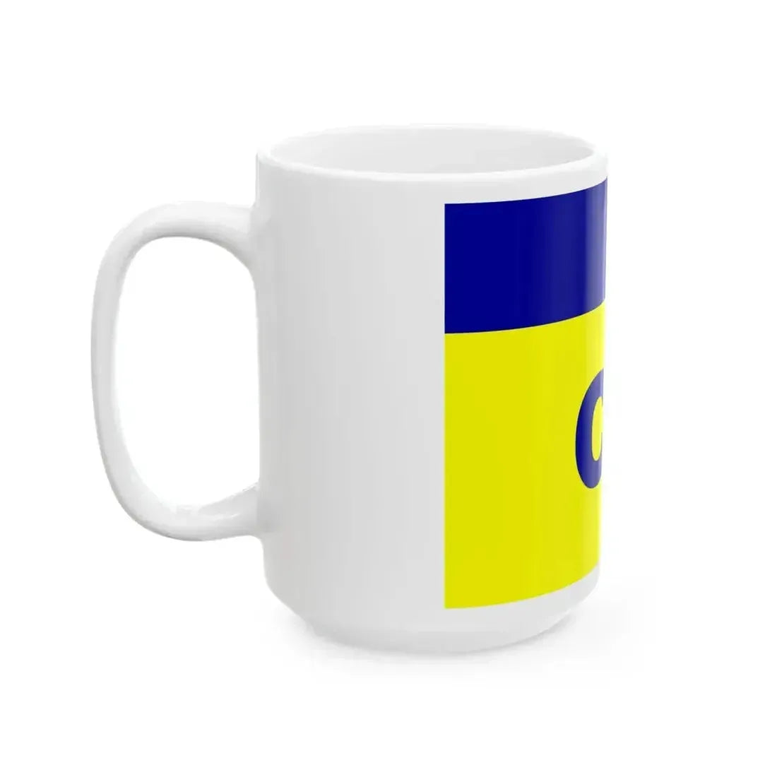 Bandera del CD (El Salvador) White Coffee Mug - Go Mug Yourself