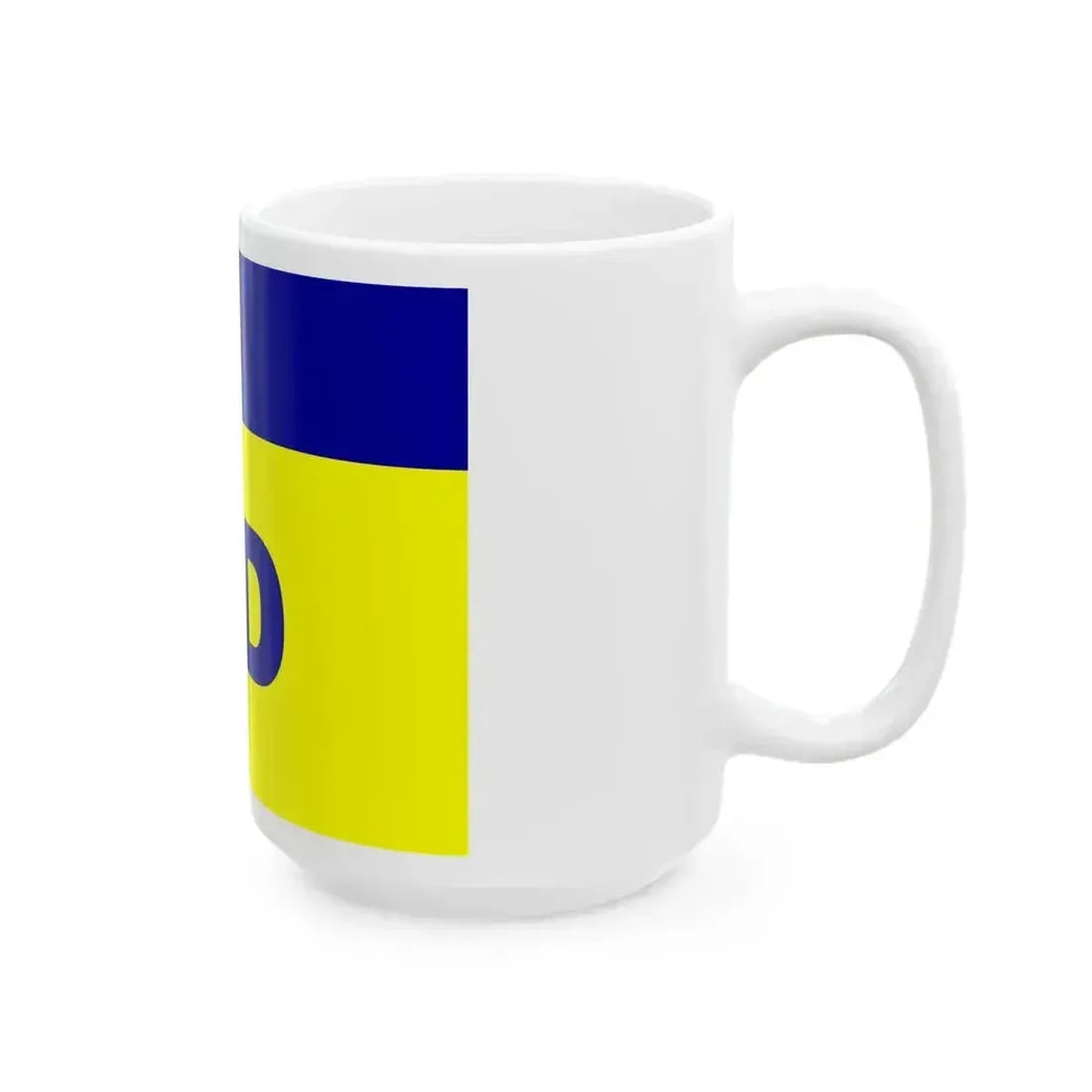 Bandera del CD (El Salvador) White Coffee Mug - Go Mug Yourself