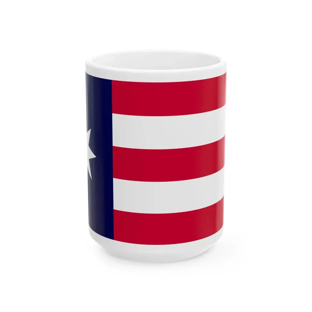 Bandera del Club de la Habana (Cuba) White Coffee Mug 15oz - Go Mug Yourself