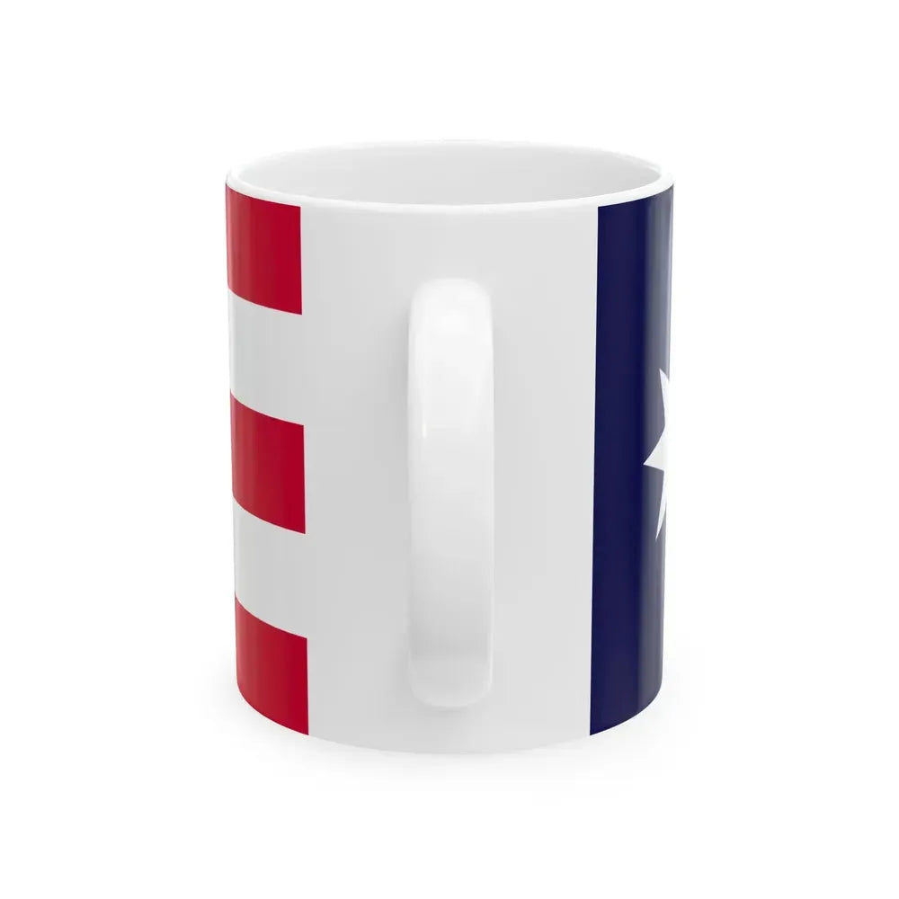Bandera del Club de la Habana (Cuba) White Coffee Mug - Go Mug Yourself