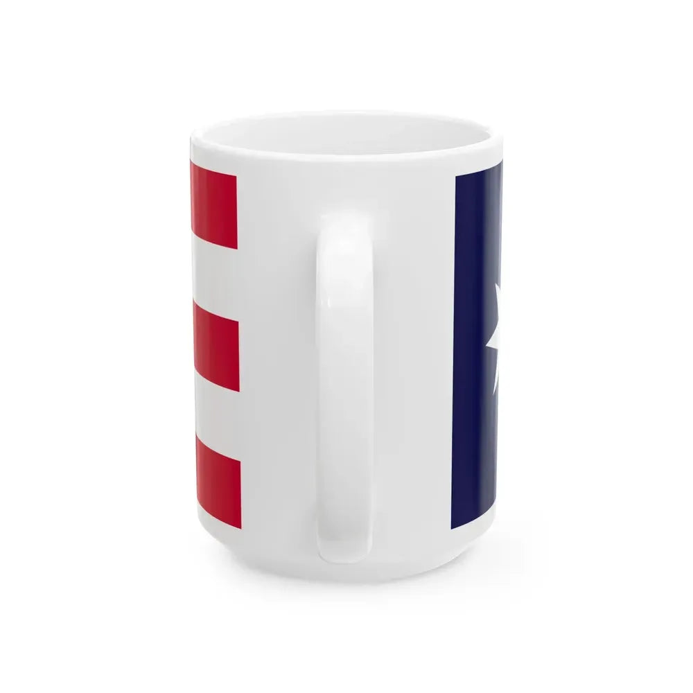 Bandera del Club de la Habana (Cuba) White Coffee Mug - Go Mug Yourself