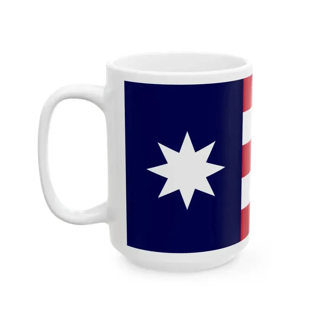 Bandera del Club de la Habana (Cuba) White Coffee Mug - Go Mug Yourself