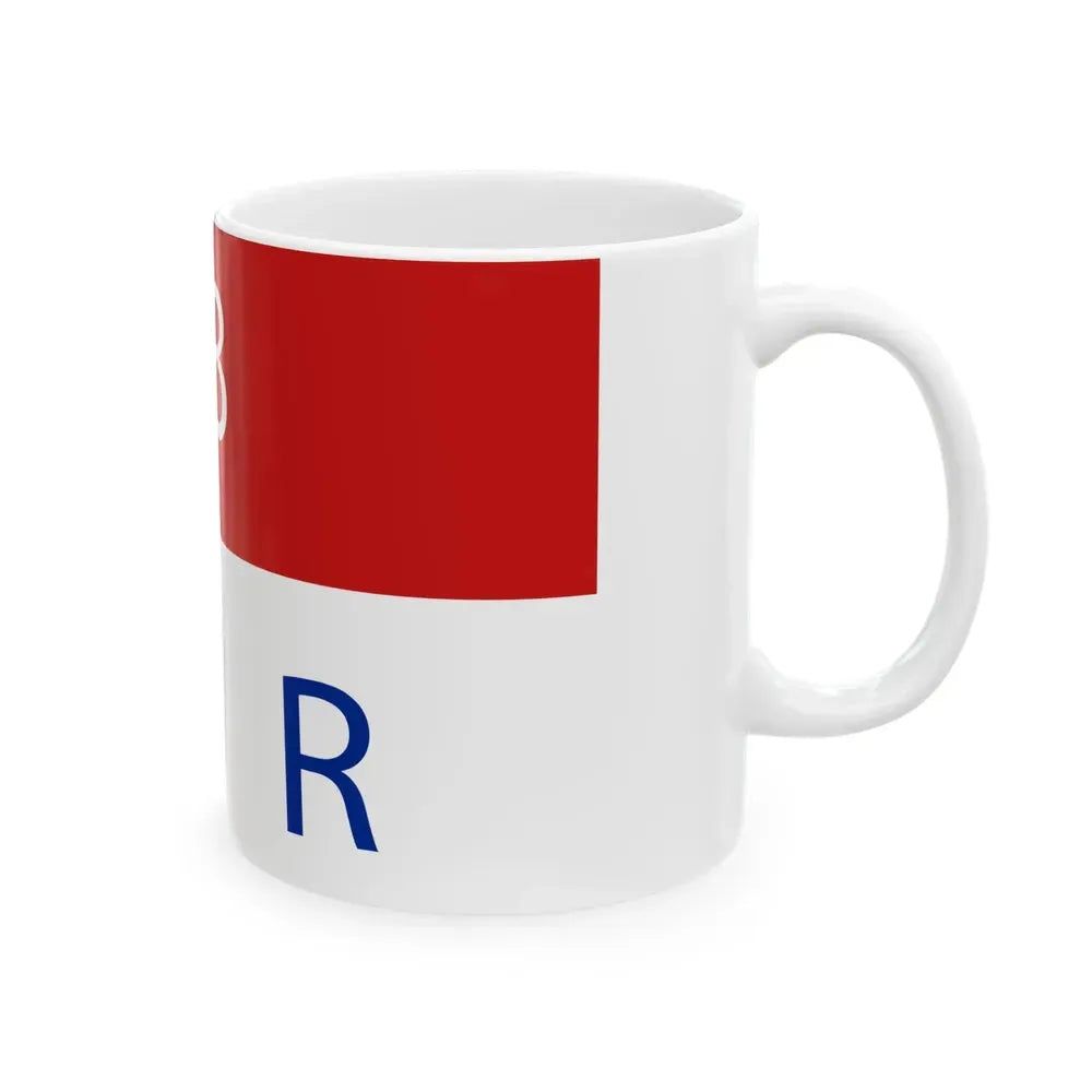 Bandera del Directorio Revolucionario Estudiantil (Cuba) White Coffee Mug - Go Mug Yourself