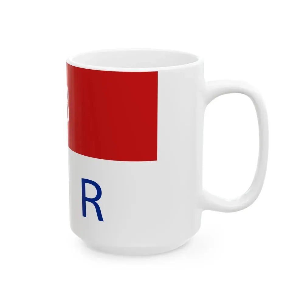 Bandera del Directorio Revolucionario Estudiantil (Cuba) White Coffee Mug - Go Mug Yourself