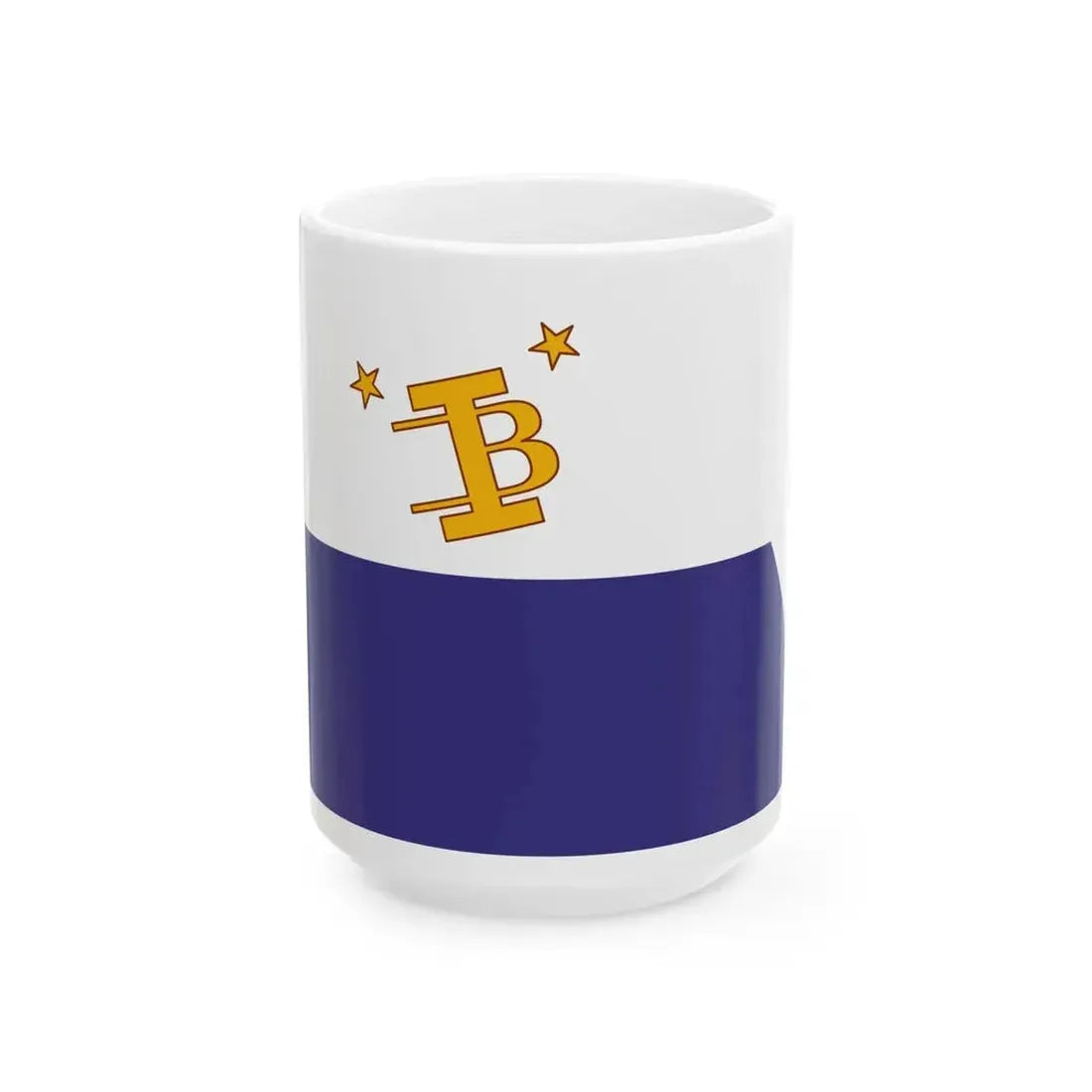 Bandera del Instituto Browniano ARA (Argentina) White Coffee Mug 15oz - Go Mug Yourself