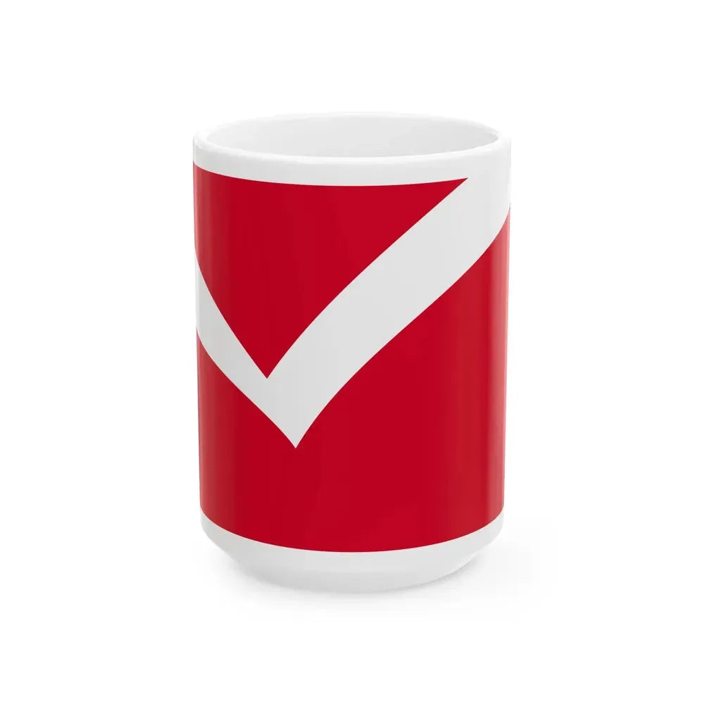 Bandera del Movimiento Libertario (Costa Rica) White Coffee Mug 15oz - Go Mug Yourself