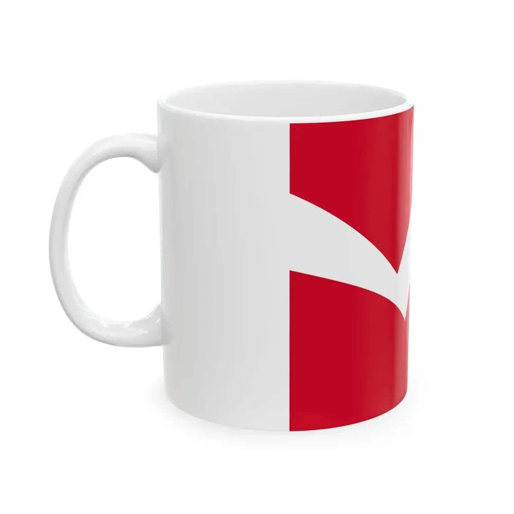 Bandera del Movimiento Libertario (Costa Rica) White Coffee Mug - Go Mug Yourself