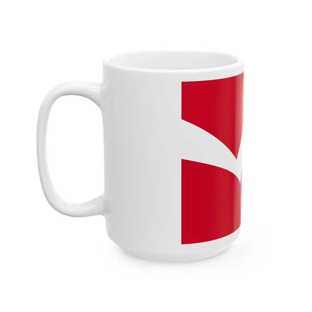 Bandera del Movimiento Libertario (Costa Rica) White Coffee Mug - Go Mug Yourself