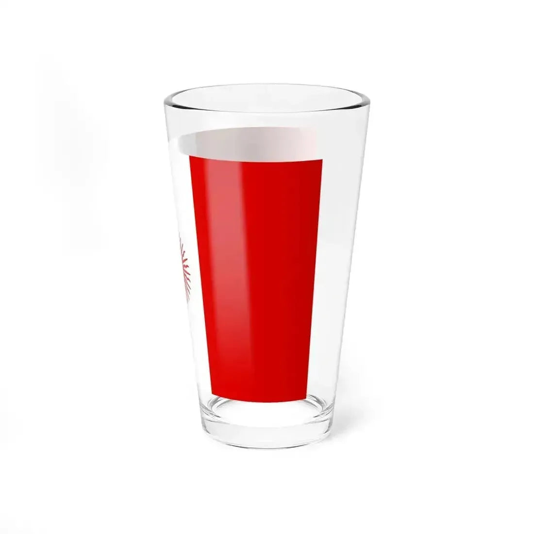 Bandera del Peru 1822-1835 (Peru) Pint Glass 16oz - Go Mug Yourself