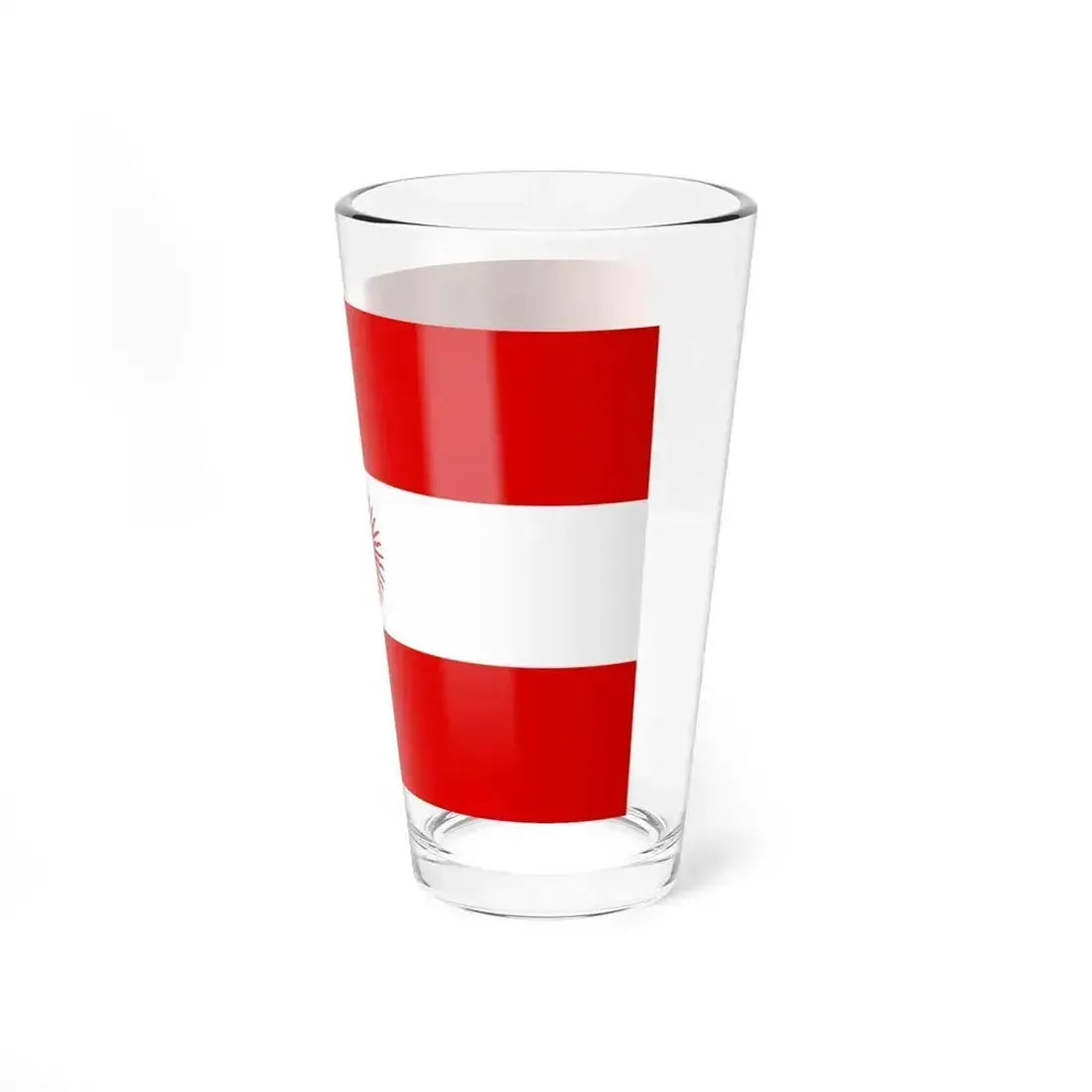 Bandera del Peru 1822 (Peru) Pint Glass 16oz - Go Mug Yourself