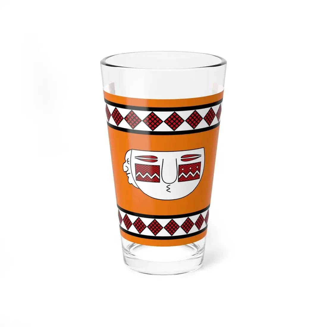 Bandera del pueblo Lule (Argentina) Pint Glass 16oz 16oz - Go Mug Yourself