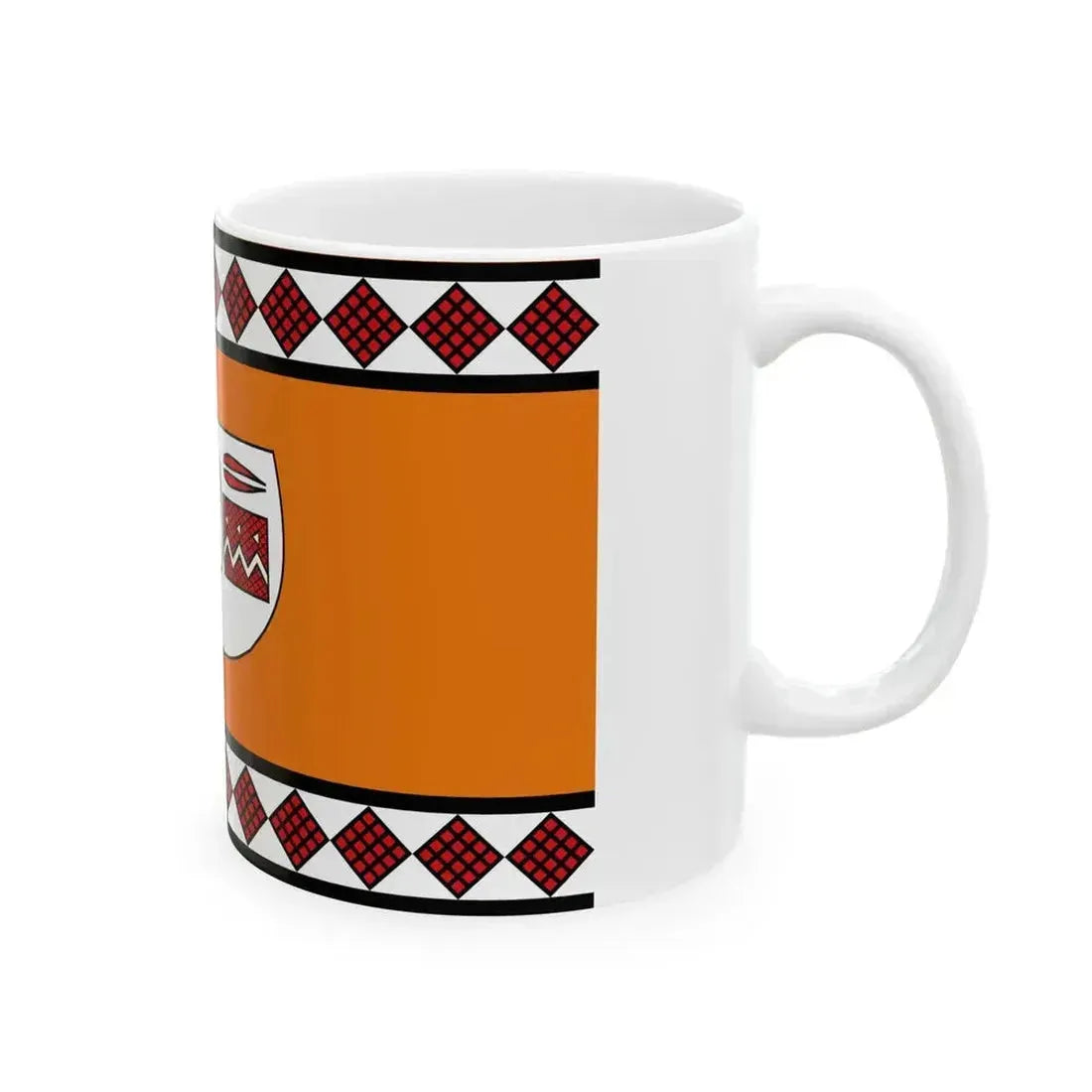 Bandera del pueblo Lule (Argentina) White Coffee Mug - Go Mug Yourself