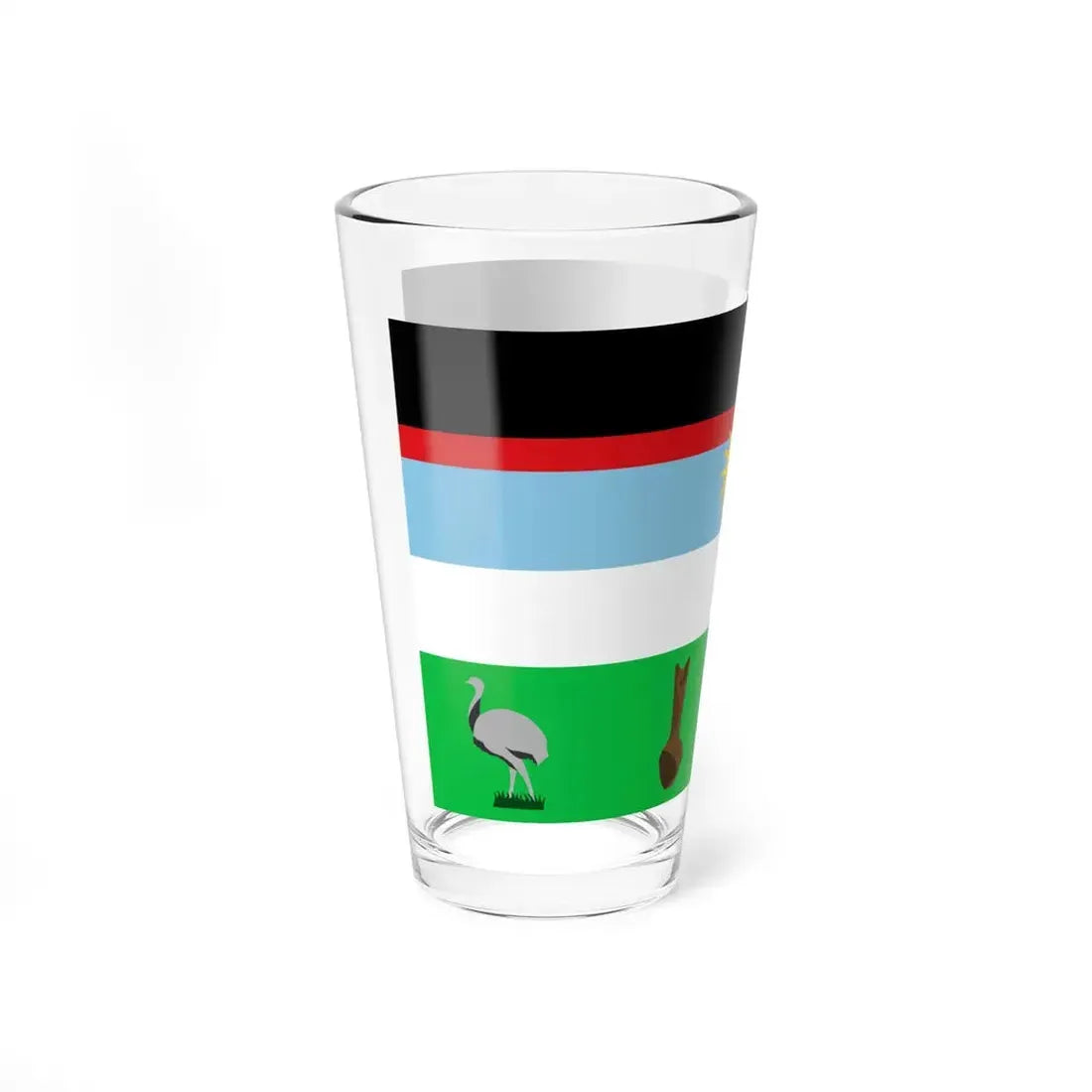 Bandera del pueblo Mocoví (Argentina) Pint Glass 16oz - Go Mug Yourself