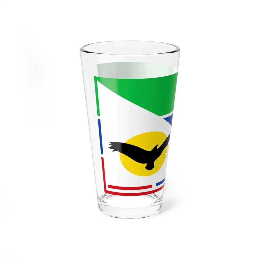 Bandera del pueblo Pilagá (Argentina) Pint Glass 16oz - Go Mug Yourself