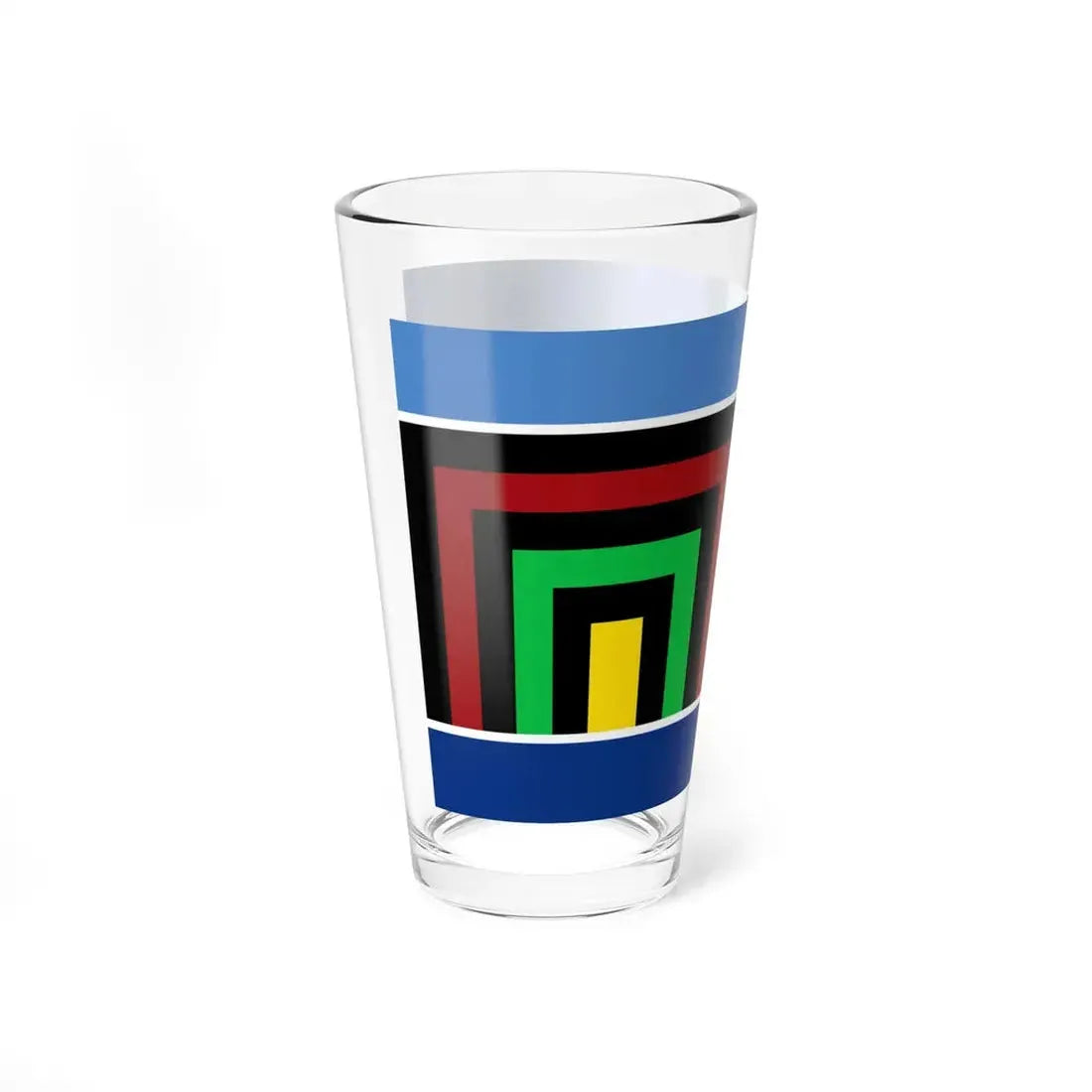 Bandera del pueblo Qom (Argentina) Pint Glass 16oz - Go Mug Yourself