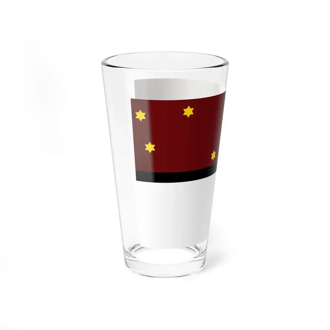 Bandera del pueblo Selknam (Argentina) Pint Glass 16oz - Go Mug Yourself