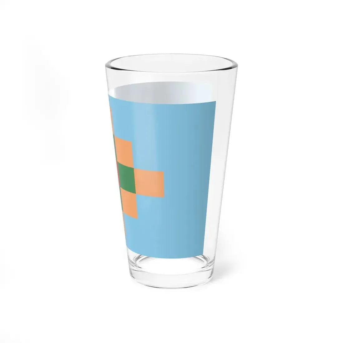 Bandera del pueblo Tonokoté (Argentina) Pint Glass 16oz - Go Mug Yourself