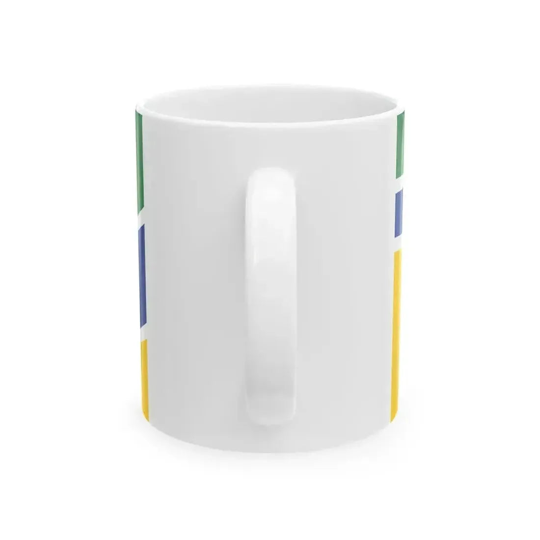 Bandera del Puyo (Ecuador) White Coffee Mug - Go Mug Yourself