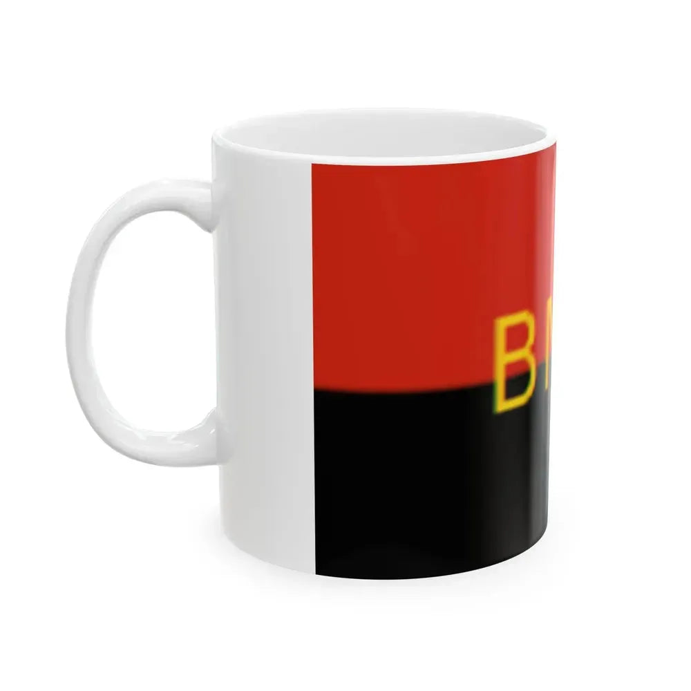 Bandera del VMRO (Bulgaria) White Coffee Mug - Go Mug Yourself