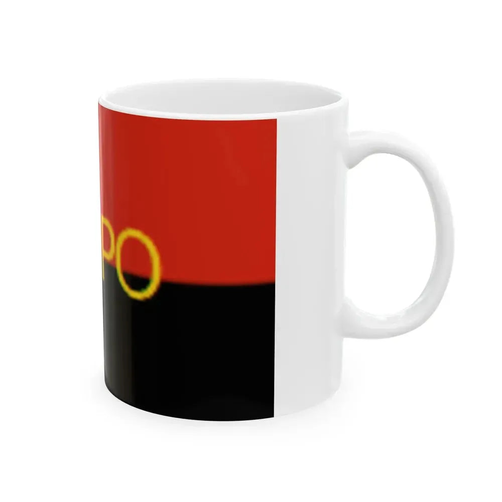 Bandera del VMRO (Bulgaria) White Coffee Mug - Go Mug Yourself