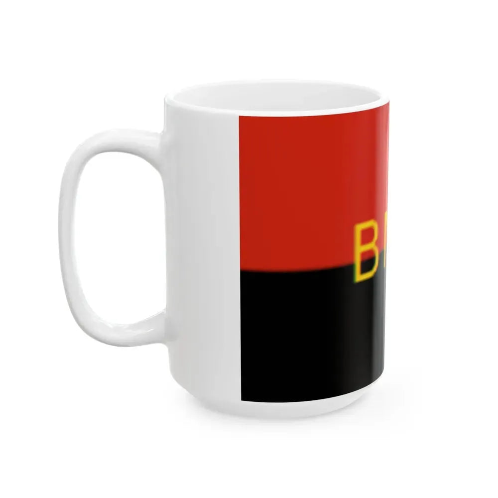 Bandera del VMRO (Bulgaria) White Coffee Mug - Go Mug Yourself
