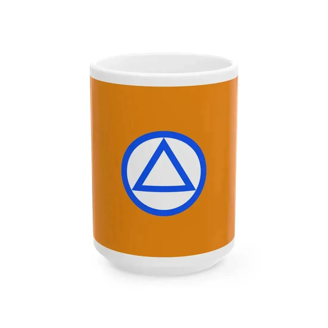 Bandera del VNV (Belgium) White Coffee Mug 15oz - Go Mug Yourself