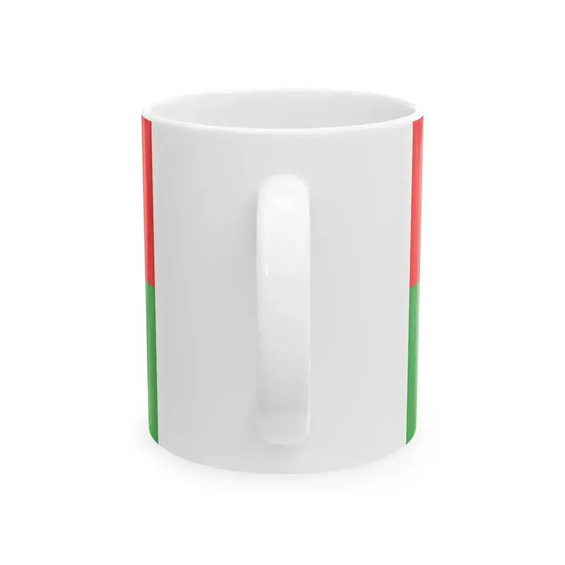 Bandera dHimachal Pradesh (India) White Coffee Mug - Go Mug Yourself