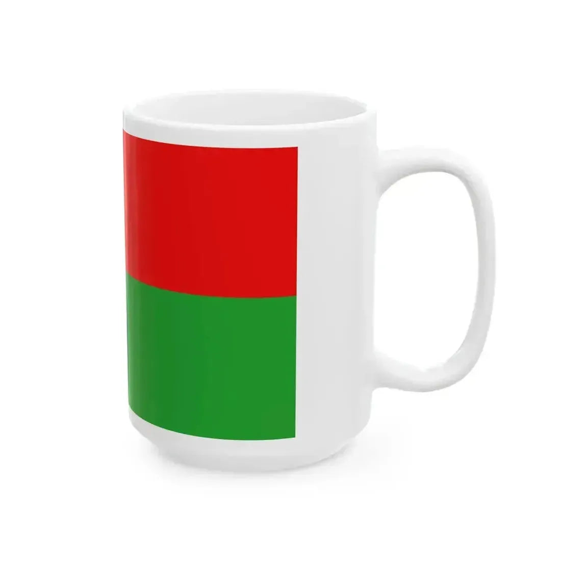 Bandera dHimachal Pradesh (India) White Coffee Mug - Go Mug Yourself