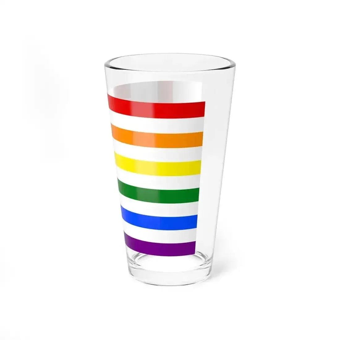 Bandera gay Grecia (Greece) Pint Glass 16oz - Go Mug Yourself