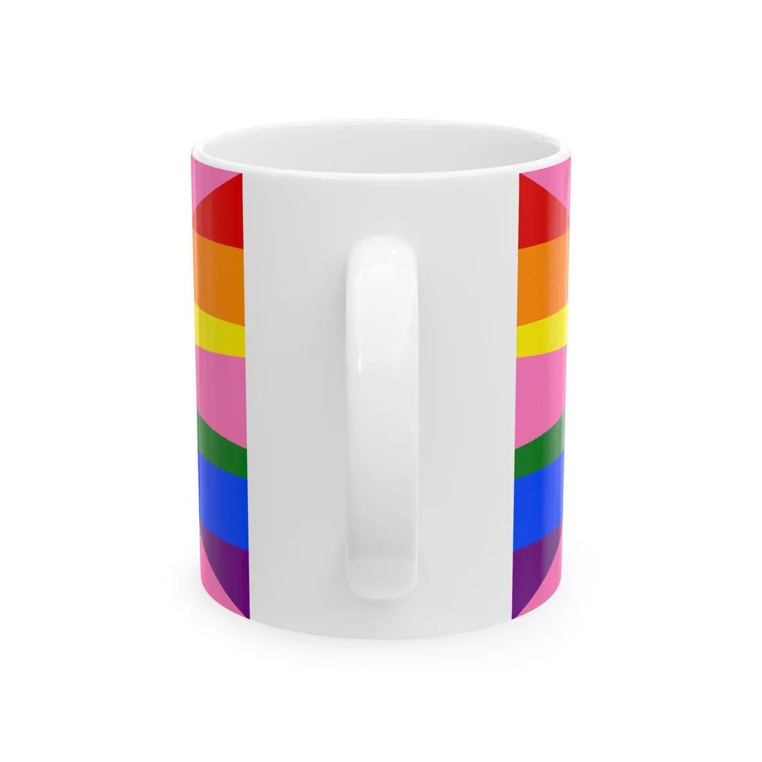 Bandera gay North Macedonia (North Macedonia) White Coffee Mug - Go Mug Yourself