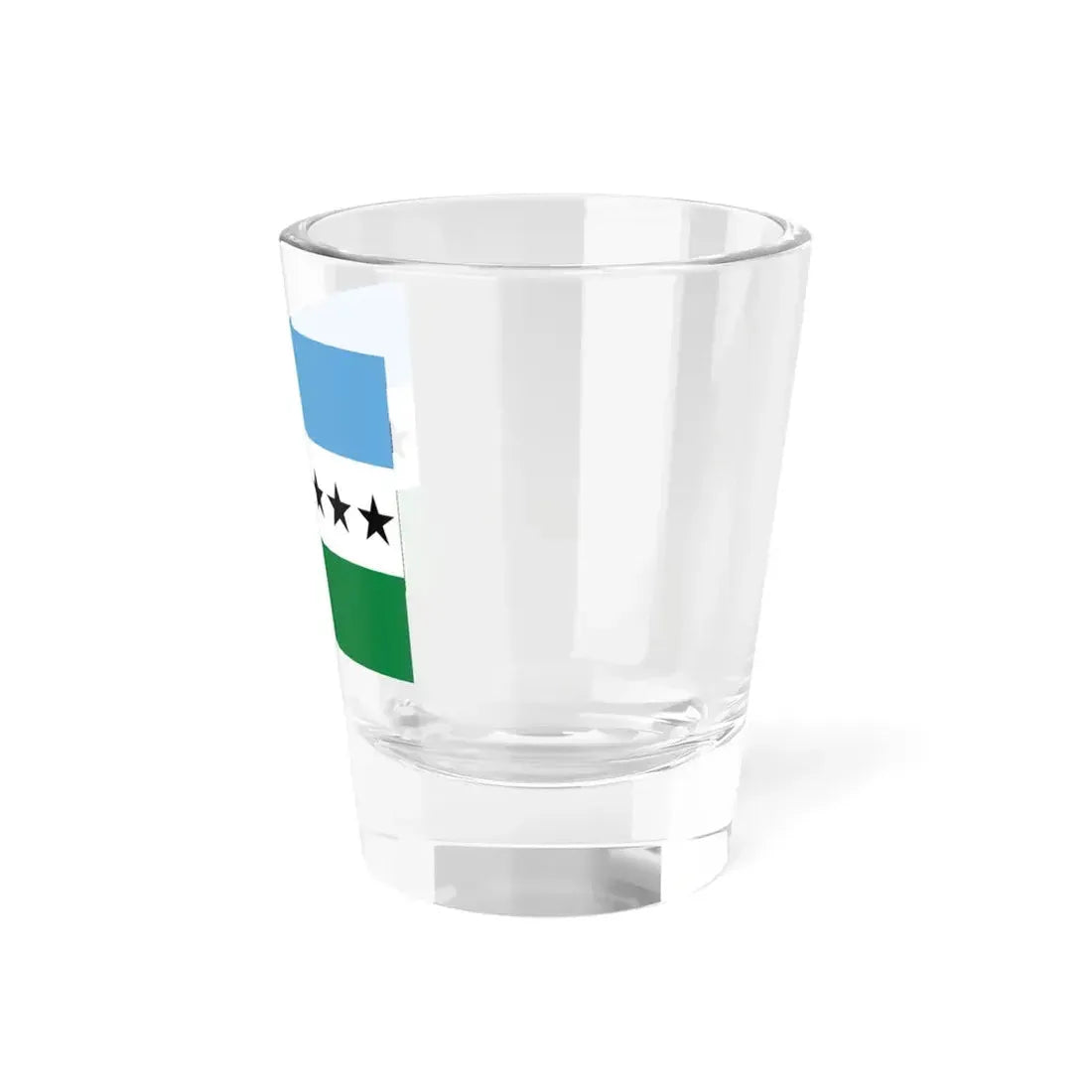 Bandera Lago Agrio (Ecuador) Shot Glass 1.5oz - Go Mug Yourself