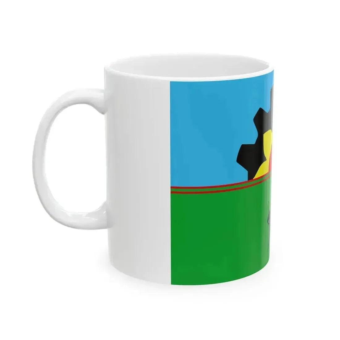 Bandera Lonquimay (Argentina) White Coffee Mug - Go Mug Yourself