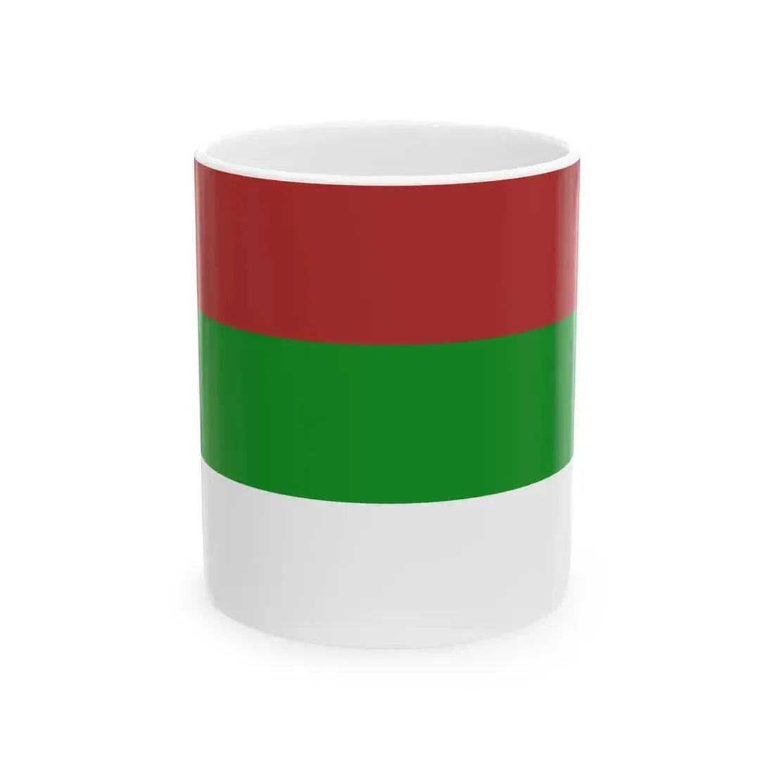 Bandera misiones andresito 1815-1827 (Argentina) White Coffee Mug 11oz - Go Mug Yourself