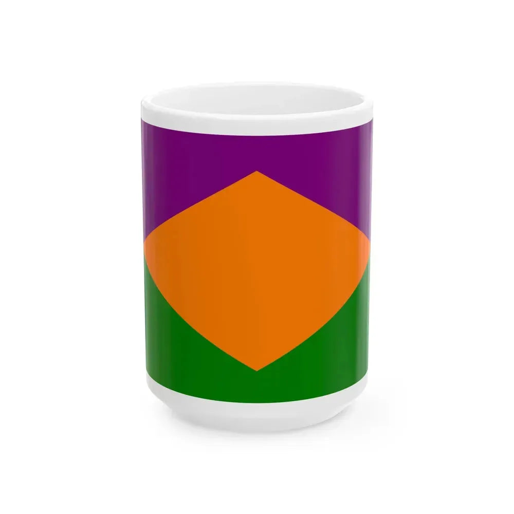 Bandera Mora (Costa Rica) White Coffee Mug 15oz - Go Mug Yourself