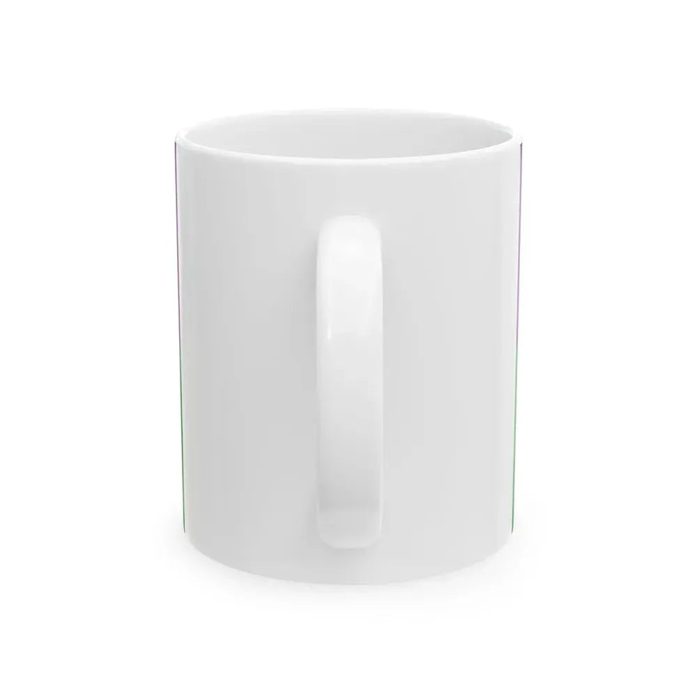 Bandera Mora (Costa Rica) White Coffee Mug - Go Mug Yourself