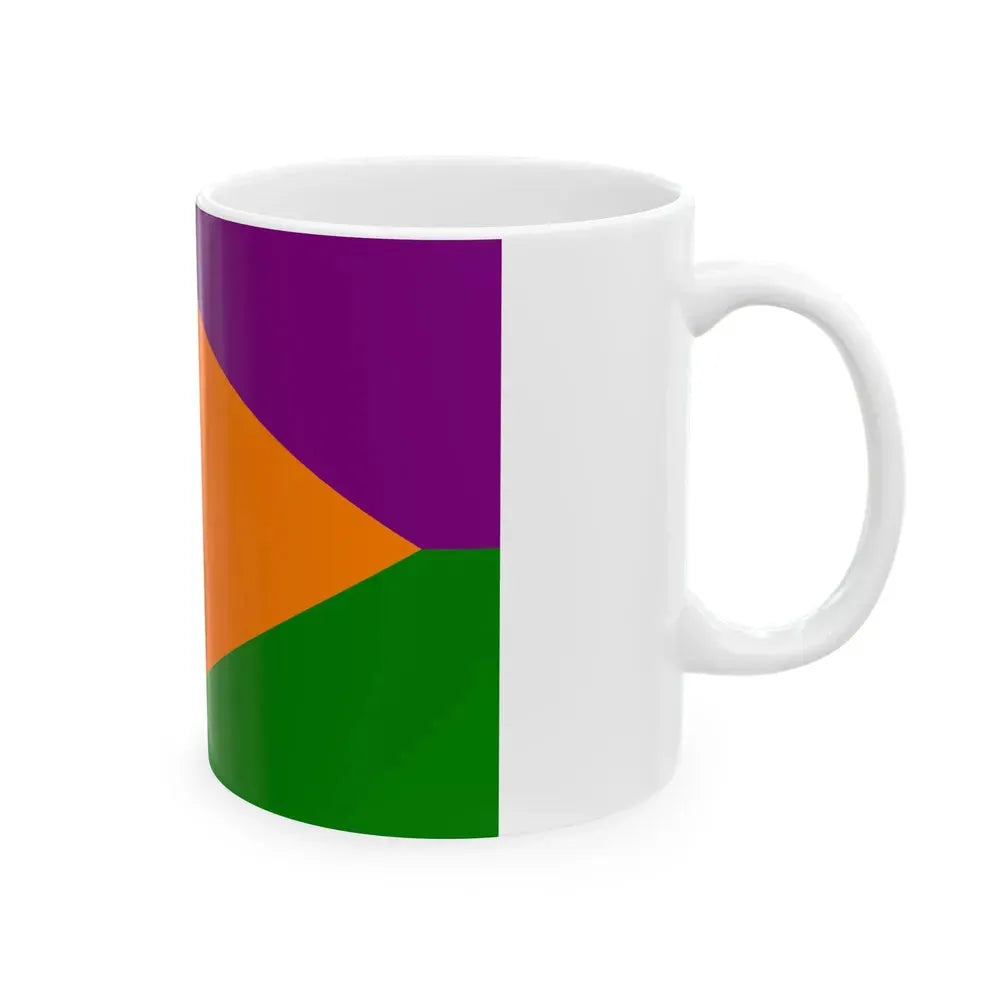 Bandera Mora (Costa Rica) White Coffee Mug - Go Mug Yourself