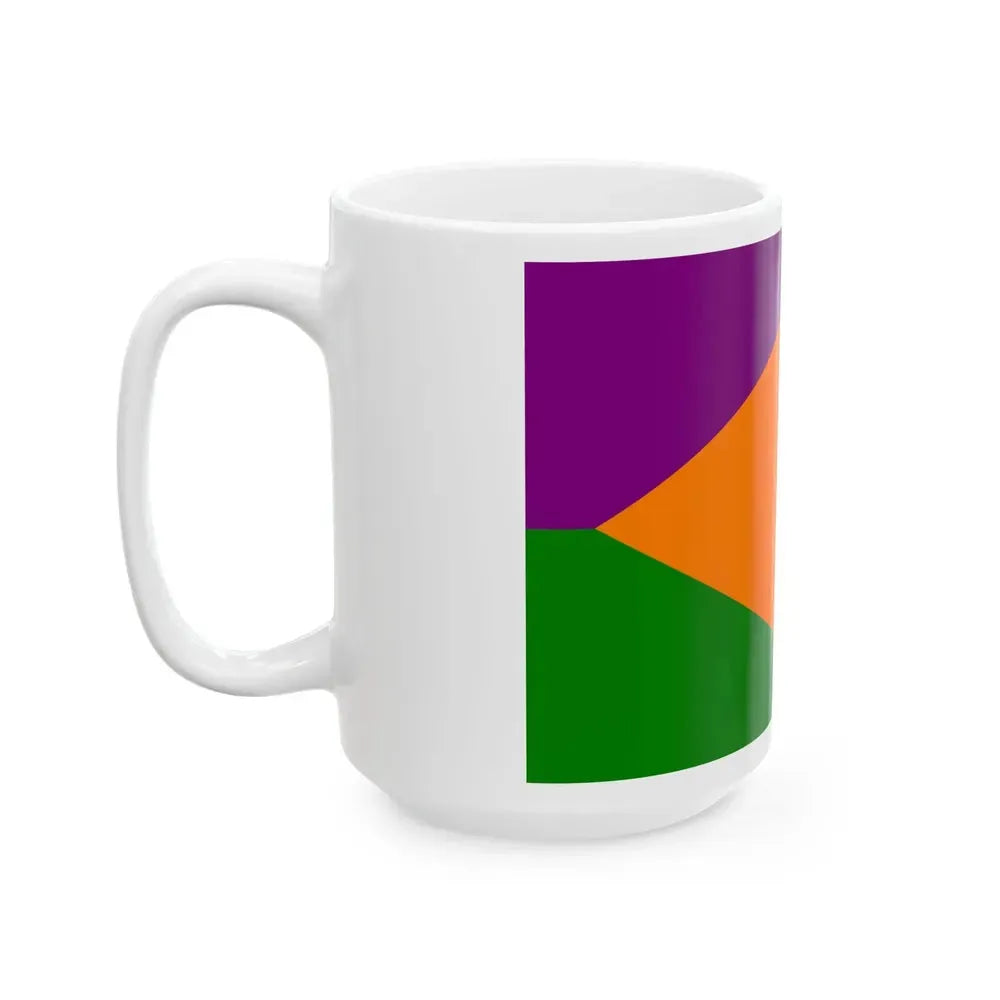 Bandera Mora (Costa Rica) White Coffee Mug - Go Mug Yourself