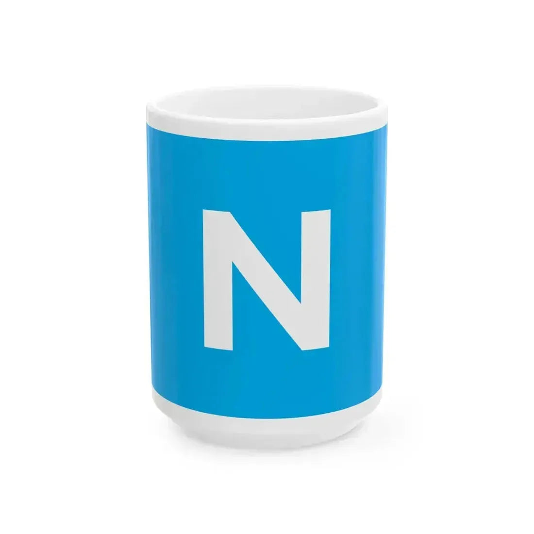 Bandera Nuevas Ideas (El Salvador) White Coffee Mug 15oz - Go Mug Yourself