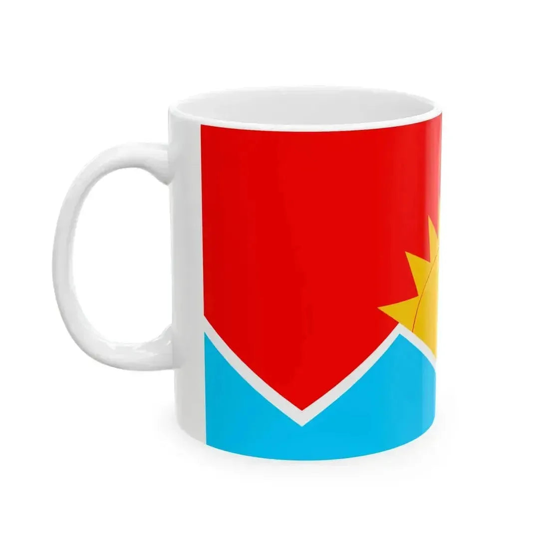 Bandera Paixtunistan 86 (Pakistan) White Coffee Mug - Go Mug Yourself