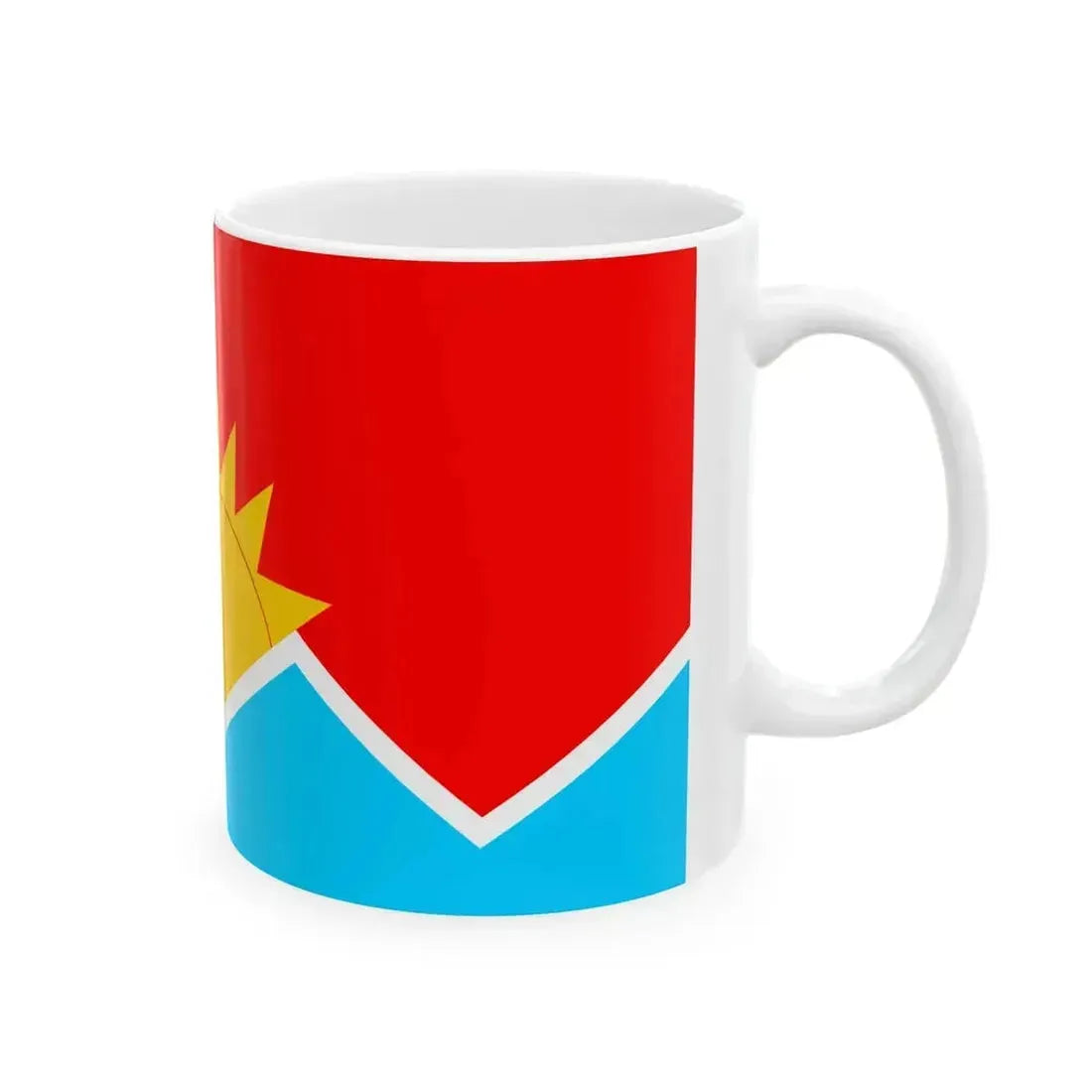 Bandera Paixtunistan 86 (Pakistan) White Coffee Mug - Go Mug Yourself